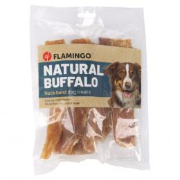 Flamingo Natur Snack Nackenband vom Büffel - Sparpaket: 2 x 200 g