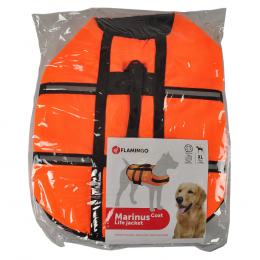 Flamingo Schwimmweste, orange - Größe XL: ca. 45 cm Rückenlänge