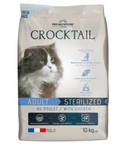Flatazor Futter Für Katzen Crocktail Adult Sterilized Hähnchen 10 Kg