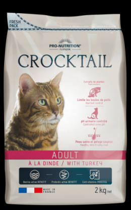 Flatazor Futter Für Katzen Crocktail Adult With Turkey 10 Kg