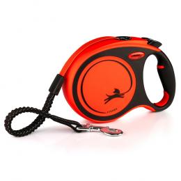 flexi Xtreme Gurt-Leine orange, 8 m,
