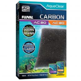 Fluval AquaClear Carbon Filtereinsatz AC20/30 Fluval Aktivkohle-Filtereinsatz für AC20 und AC30 2er-Set