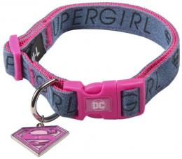 For Fan Pets Supergirl Halsband 22-35Cm X 15Mm