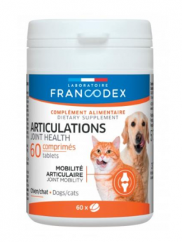 Francodex Ergänzung Für Die Gelenke Von Hunden Und Katzen 60 Tabletten