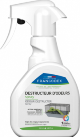 Francodex Geruchszerstörerspray Für Nagetiere 250 Ml