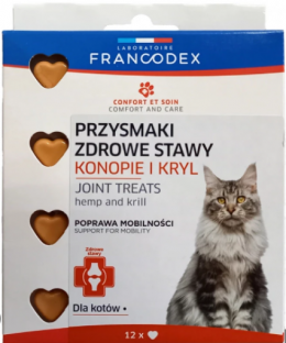 Francodex Machen Sie Mit Bei Treats Snacks Für Katzengelenke 45 Gr