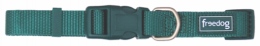 Freedog Basic Nylon Halsband Basic Nylon Halsband Grün 10-20Cm X 8Mm