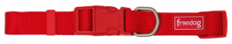 Freedog Basic Nylon Halskette Basic Rot Nylon Halskette Basic Rot