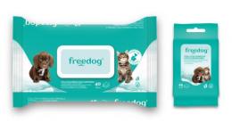 Freedog Chlorhexidin-Feuchttücher Für Hunde Und Katzen 40 Toallitas