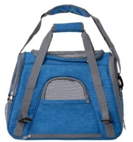 Freedog Lax Blue Tragetasche Für Hunde Und Katzen 45X25X35 Cm