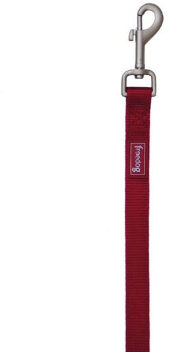 Freedog Nylon Basic Strap Maroon 120X2,5 Cm