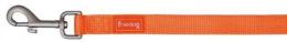 Freedog Nylon Leine Neon Fluo Orange 120X2,5 Cm