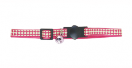 Freedog Rosa Creme Halsband Für Katzen 30 Cm X 10 Mm
