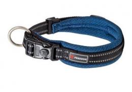 Freedog Shiva Marine Blue Gepolsterte Kragen Für Hund 25Mmx38/66Cm
