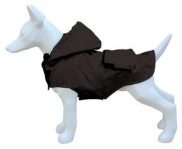 Freedog Taschen-Regenmantel Schwarz 25 Cm