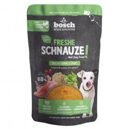 Freshe Schnauze Nassfutter 400 g - Pute mit Quinoa und Spinat