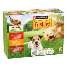 Friskies Adult in Gelee mit Rind, Huhn und Lamm - 24 x 85 g