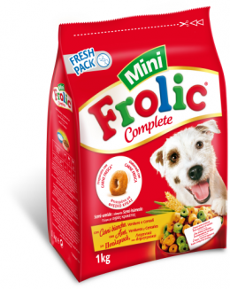 Frolic Halbfeuchtes Futter Für Erwachsene Hunde Mini Flavor Bird 1 Kg