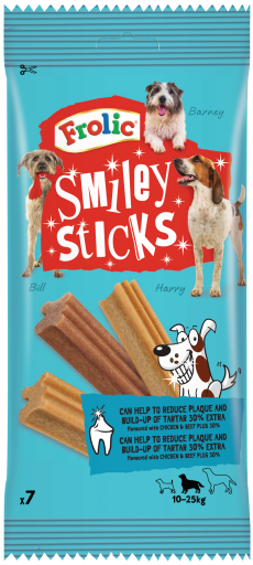 Frolic Smiley Dental Sticks Für Hunde 175 Gr