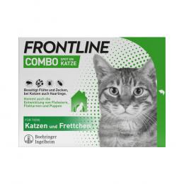 Angebot für Frontline® Combo Spot-On Katze - 3 Pipetten x 0,5 ml - Kategorie Katzenfutter & Zubehör / Ungeziefer- und Zeckenschutz / Frontline / -.  Lieferzeit: 1-2 Tage -  jetzt kaufen.