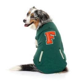 Fuzzyard The Letterman Jacke Grün T-3