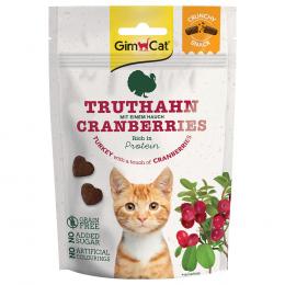 GimCat Crunchy Snacks - Truthahn mit Cranberrys (50 g)