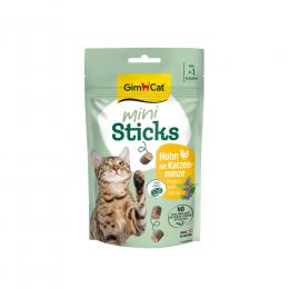 GimCat Mini Sticks - Huhn mit Katzenminze (50 g)