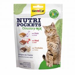 GimCat Nutri Pockets Country-Mix 10x150g