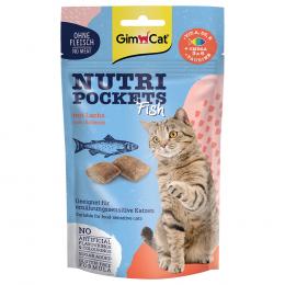 GimCat Nutri Pockets Fish - mit Lachs (60 g)
