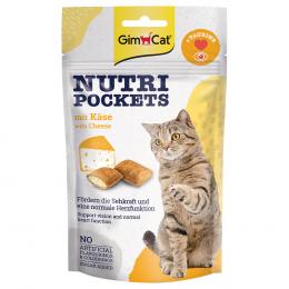 GimCat Nutri Pockets Käse - Sparpaket: 6 x 60 g