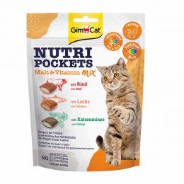 GimCat Nutri Pockets Malt&Vitamin Mix 10x150g