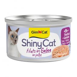 Angebot für GimCat ShinyCat Filet in Jelly 6 x 70 g - Thunfisch & Garnelen - Kategorie Katzenfutter & Zubehör / Katzenfutter nass / Shiny Cat / Shiny Cat Jelly & Filet.  Lieferzeit: 1-2 Tage -  jetzt kaufen.