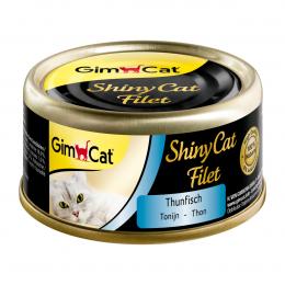 GimCat ShinyCat Filet Thunfisch 6x70g