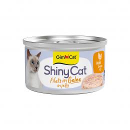 GimCat ShinyCat Gelee Huhn 24x70 g