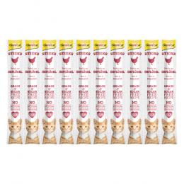 GimCat Sticks - Sparpaket: Geflügel (30 Stück)