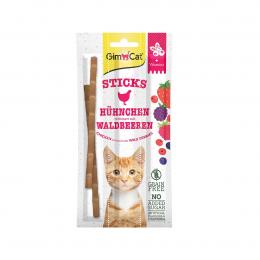 GimCat Superfood DuoSticks mit Hühnchen & Waldbeeren 6x3 Stück