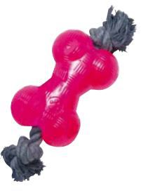 Gloria Pets Tpr Knochen Mit Seil 14 Cm