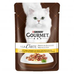 GOURMET A la Carte mit Huhn, Spinat und Pasta-Perlen 26x85g