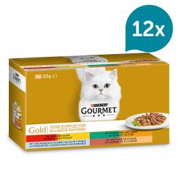 GOURMET Gold Feine Komposition Mixpaket 12x4x85g