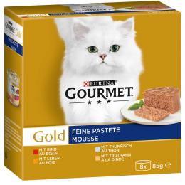 GOURMET Gold Feine Pastete Mixpaket 8x85g