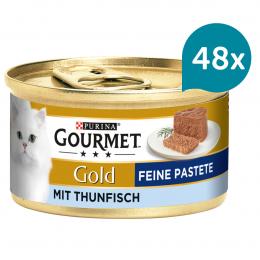 GOURMET Gold Feine Pastete Thunfisch 48x85g