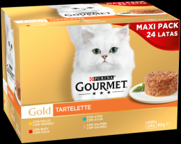 Gourmet Gold Tartelette Sortierte Packung 24X85 Gr
