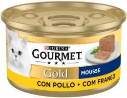 Gourmet Gold Wet Food Hühnermousse 85 Gr