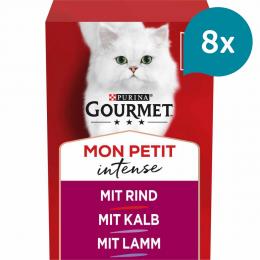 GOURMET Mon Petit Intense Fleisch-Variationen 48x50g