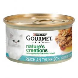 Gourmet Nature's Creations 12 x 85 g - Thunfisch mit Tomate & Reis