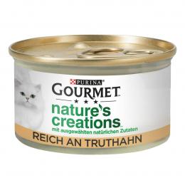 GOURMET Nature's Creations in Gelee naturbelassen Truthahn 24x85g