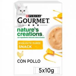 Gourmet Nature's Creations Puree Huhn 5X10 Gr
