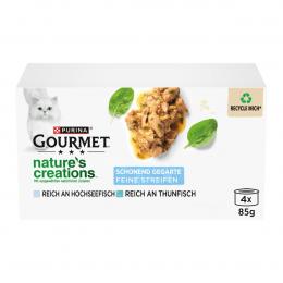 GOURMET Nature's Creations reich an Thunfisch und Hochseefisch 48x85 g