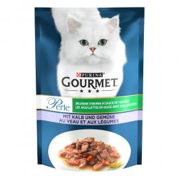 Angebot für Gourmet Perle 26 x 85 g - Kalb & Gemüse - Kategorie Katze / Katzenfutter nass / Gourmet Perle/Soup / Gourmet Perle.  Lieferzeit: 1-2 Tage -  jetzt kaufen.