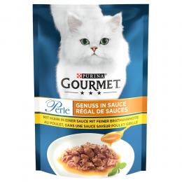 Angebot für Gourmet Perle Genuss in Soße 26 x 85 g - Huhn - Kategorie Katze / Katzenfutter nass / Gourmet Perle/Soup / Gourmet Perle.  Lieferzeit: 1-2 Tage -  jetzt kaufen.